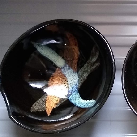 vintage Studio 55 set of 3 small Splash stir fry bowls NWOT - Picture 3 of 14